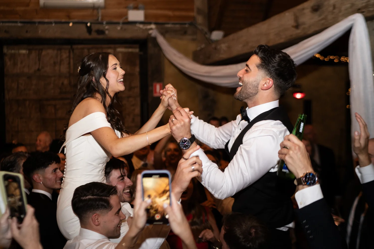 Dancing at the reception