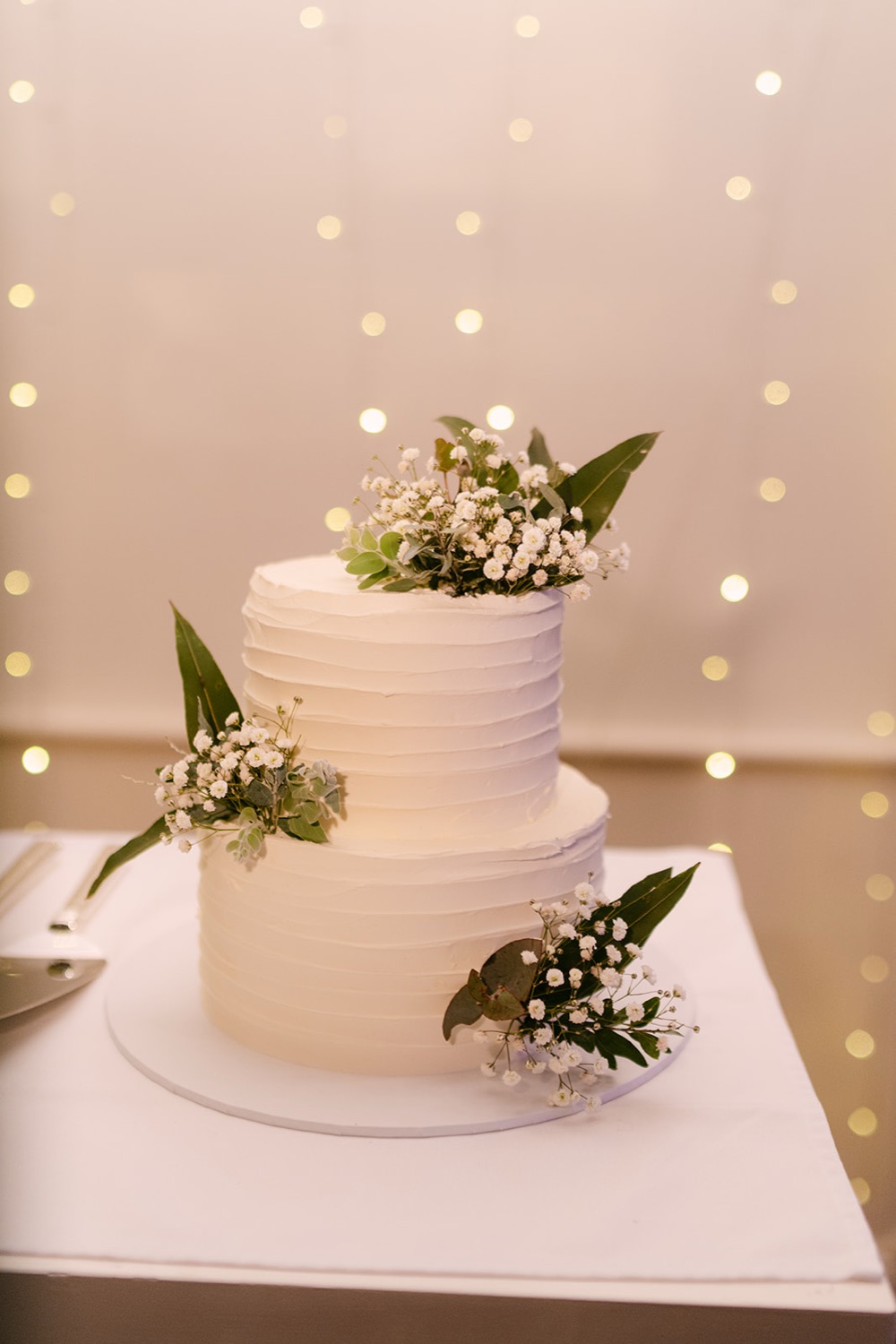 The wedding cake. Charlie & Lachlan's wedding at Kantara House, Central Coast