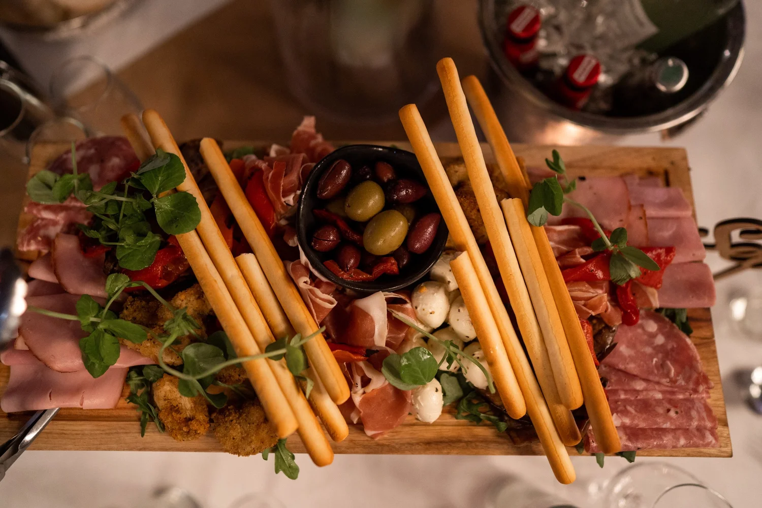 The grazing board. Jordan & Matthew's wedding at Ottimo House, Sydney